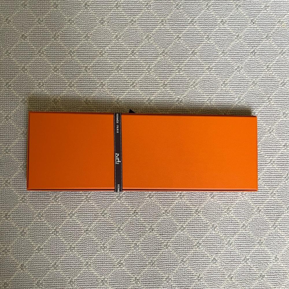 Authentic HERMES Box, Shopping Bag, Ribbon - Picture 3 of 8